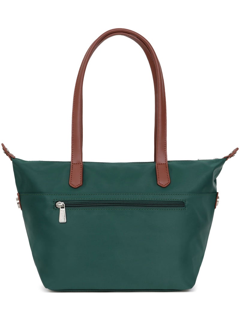 Sac cabas porté épaule  Moyen POP Vert émeraude - Kiabi