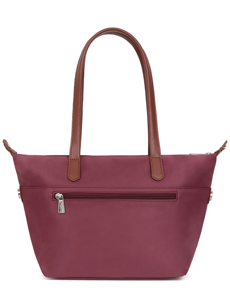 Sac cabas porté épaule  Moyen POP Violet prune - Kiabi