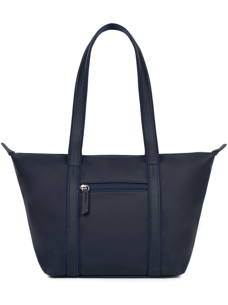Sac cabas porté épaule  Moyen TARA Bleu nuit - Kiabi