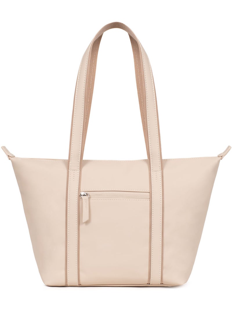 Sac cabas porté épaule  Moyen TARA Ivoire - Kiabi