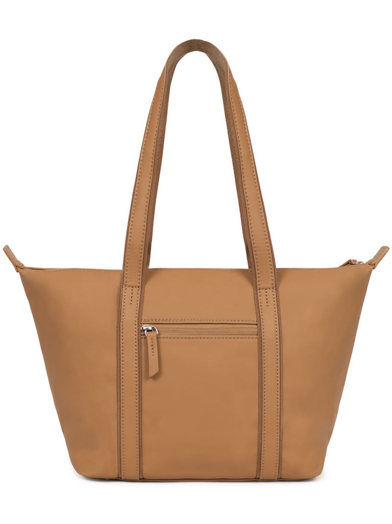 Sac cabas porté épaule  Moyen TARA Marron clair - Kiabi
