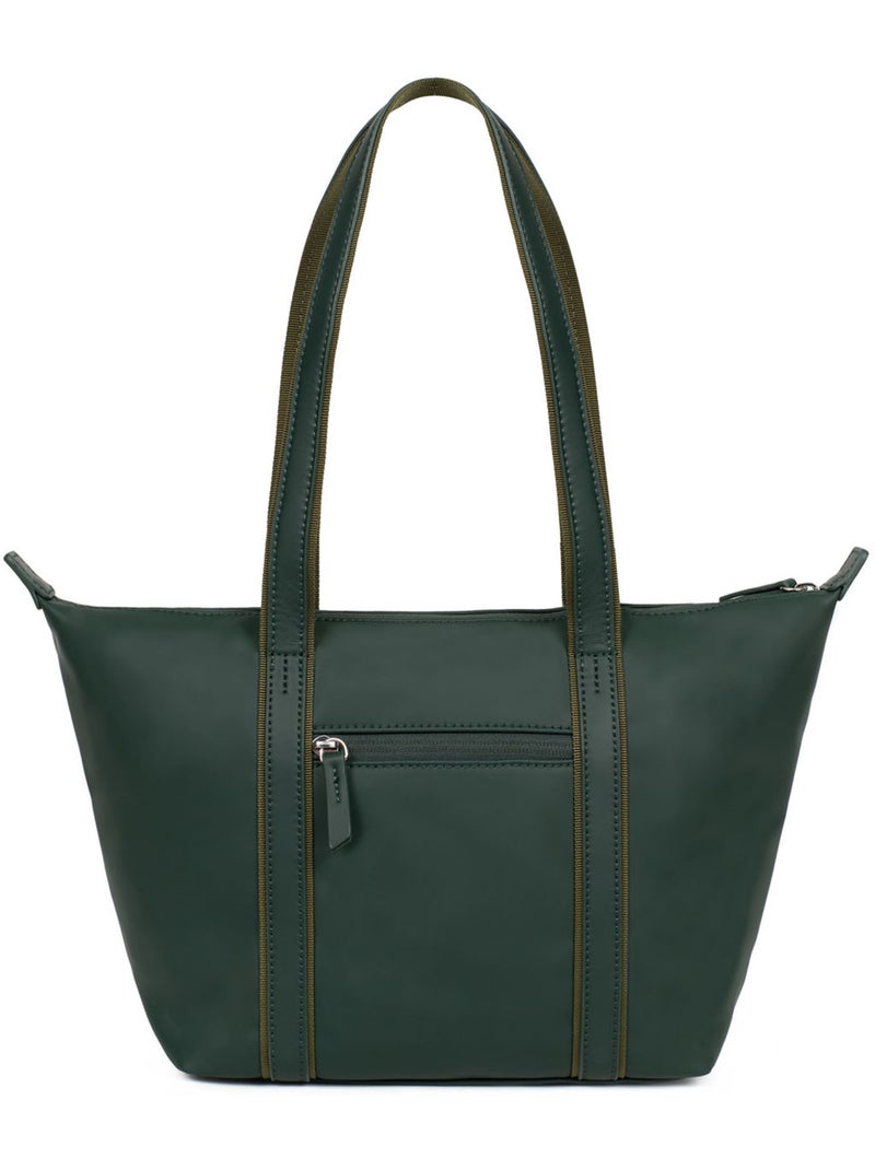 Sac cabas porté épaule  Moyen TARA Vert sapin - Kiabi
