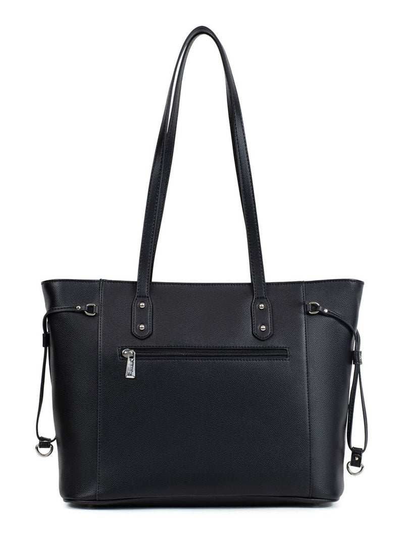 Sac cabas porté épaule Tessa Femme Fêtes des mères  | FAGOLA Noir - Kiabi