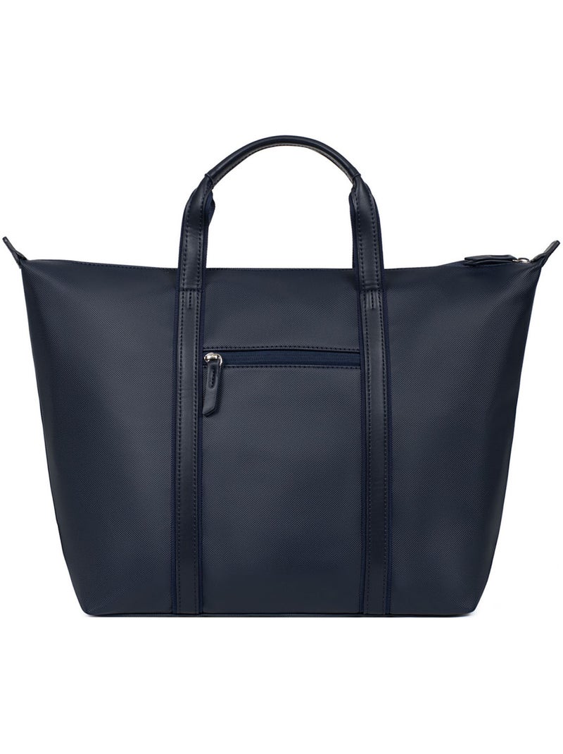 Sac cabas porté main  A4  Grand JOYCE Bleu nuit - Kiabi