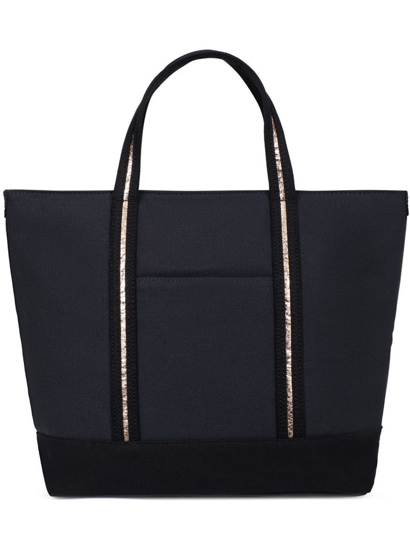 Sac cabas porté main  A4  Grand KAYA Bleu nuit - Kiabi