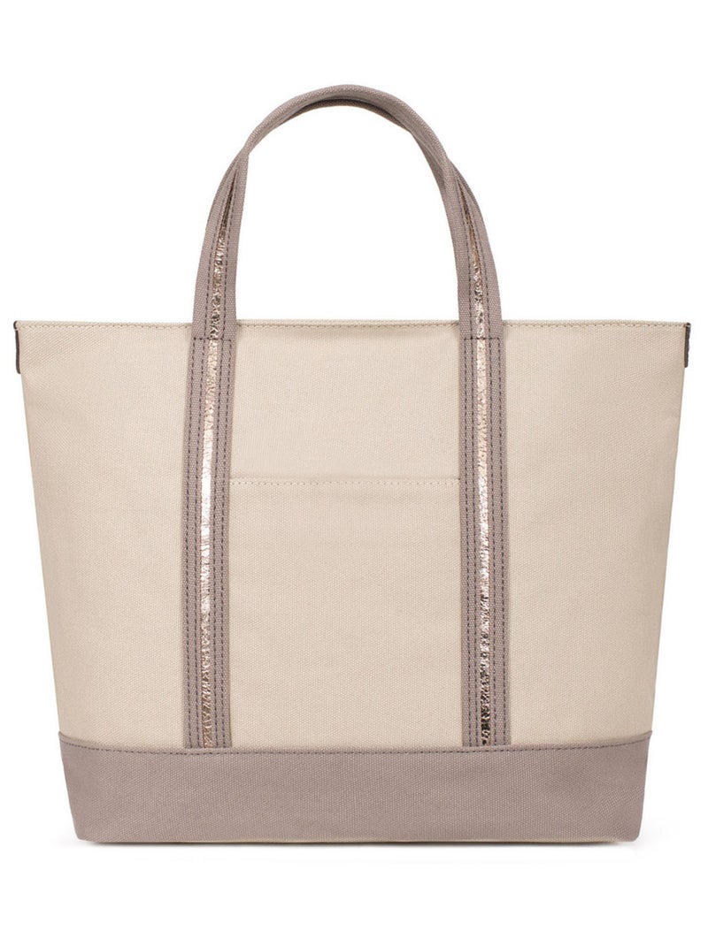 Sac cabas porté main  A4  Grand KAYA Gris - Kiabi