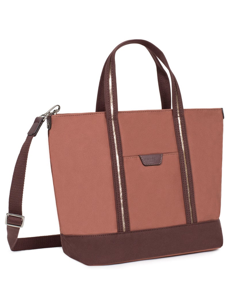 Sac cabas porté main  A4  Grand KAYA Vieux rose - Kiabi