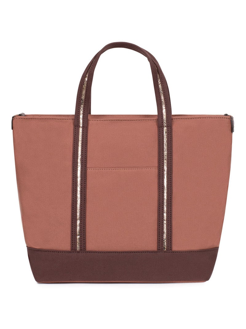 Sac cabas porté main  A4  Grand KAYA Vieux rose - Kiabi