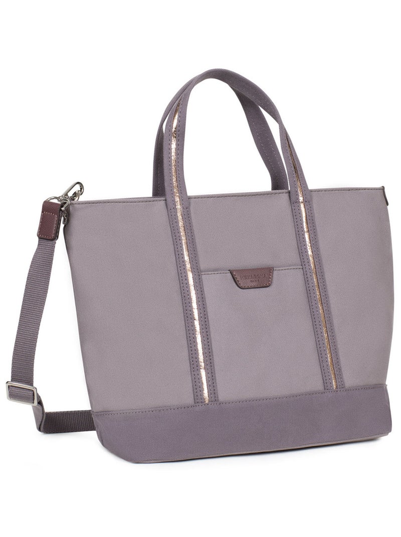 Sac cabas porté main  A4  Grand KAYA Violet clair - Kiabi