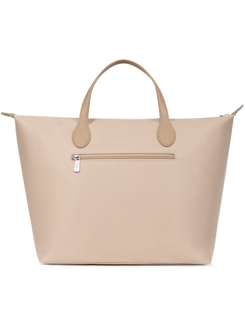 Sac cabas porté main  A4  Grand KIANA Beige sable - Kiabi