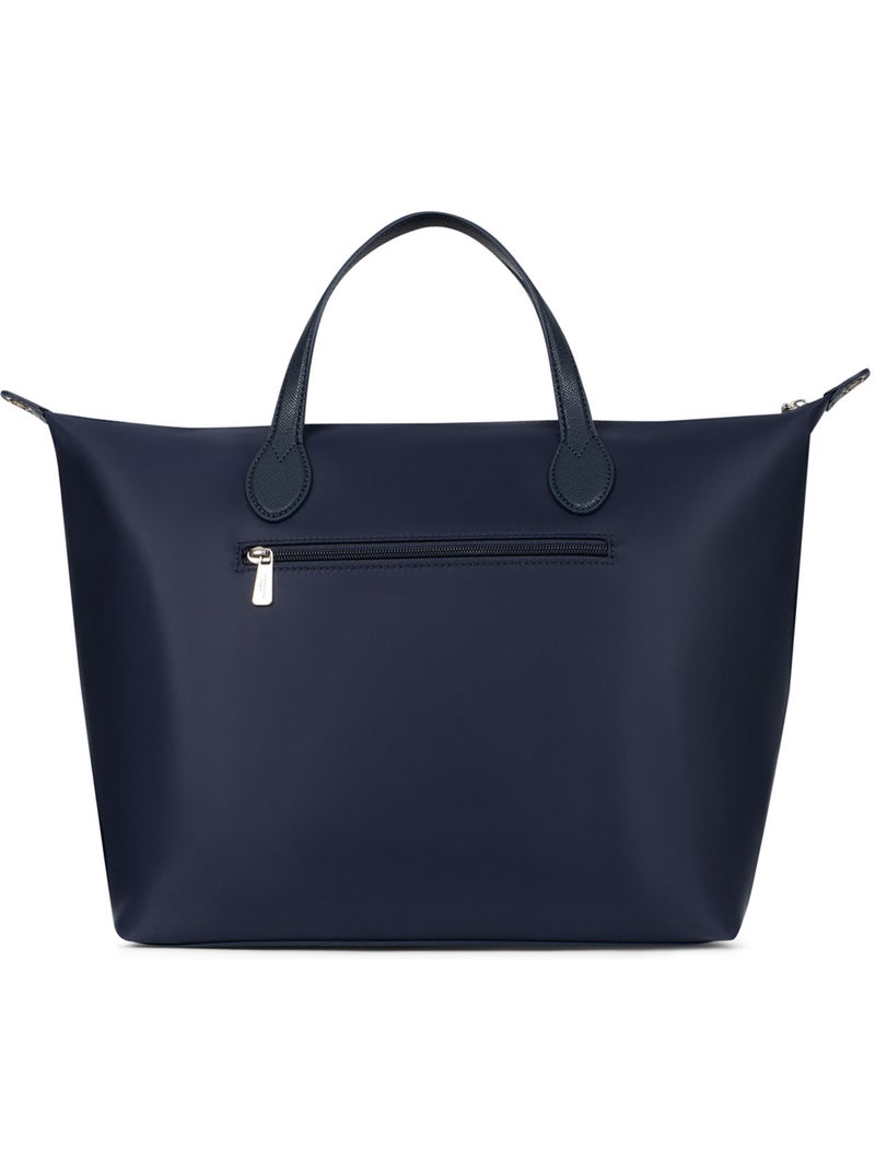 Sac cabas porté main  A4  Grand KIANA Bleu marine - Kiabi