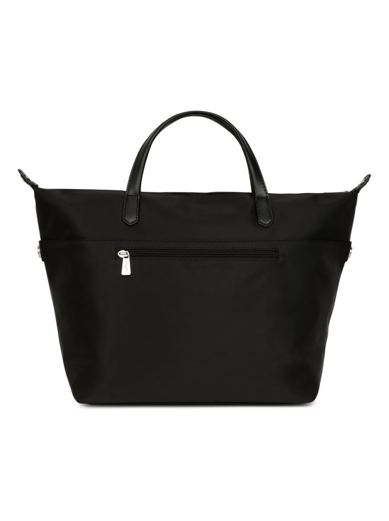 Sac cabas porté main  A4  Grand POP Noir - Kiabi