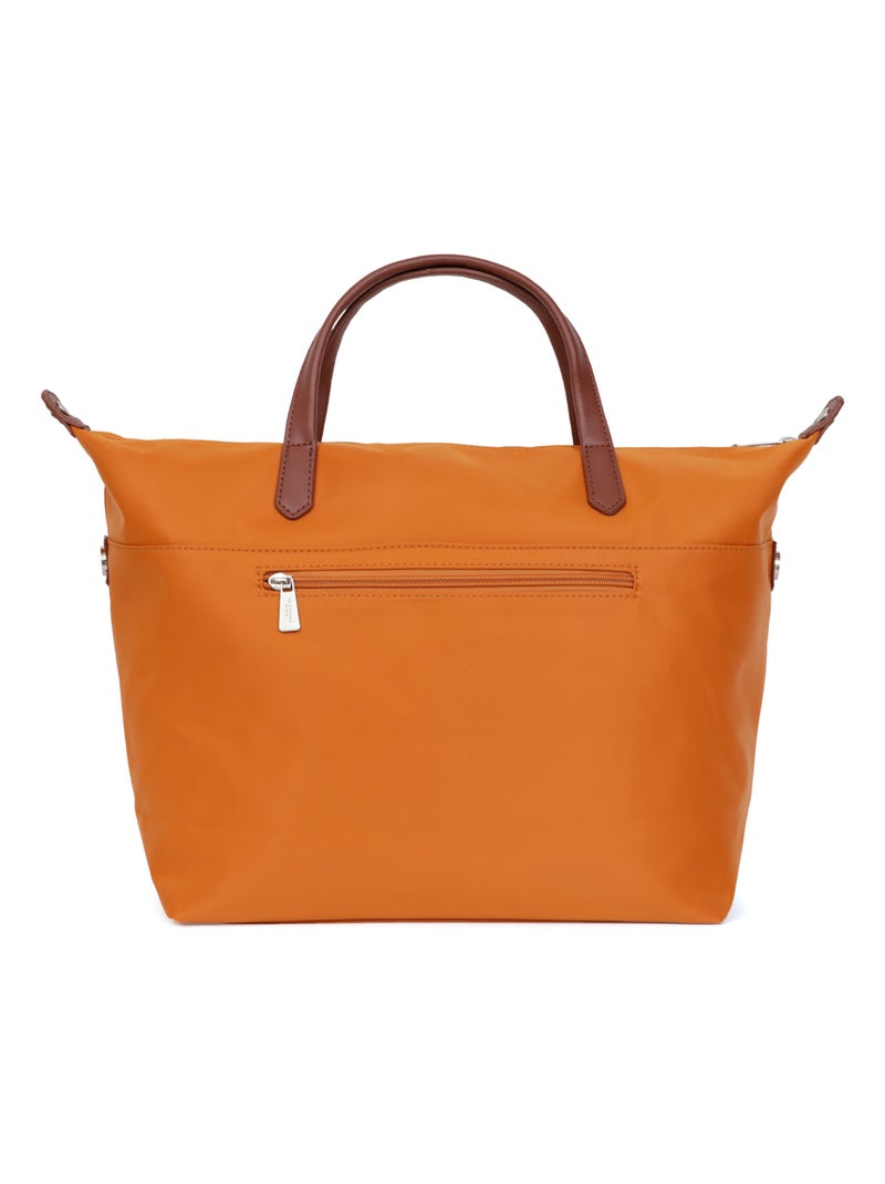 Sac cabas porté main  A4  Grand POP Orange - Kiabi
