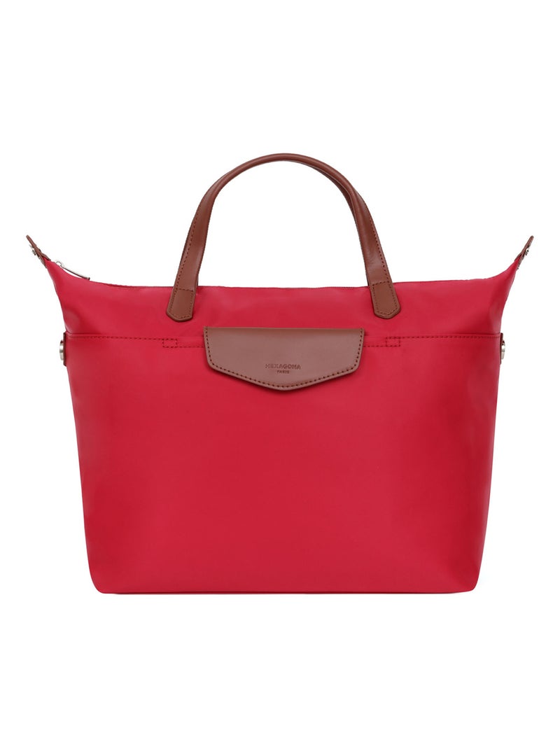 Sac cabas porté main  A4  Grand POP Rouge foncé - Kiabi