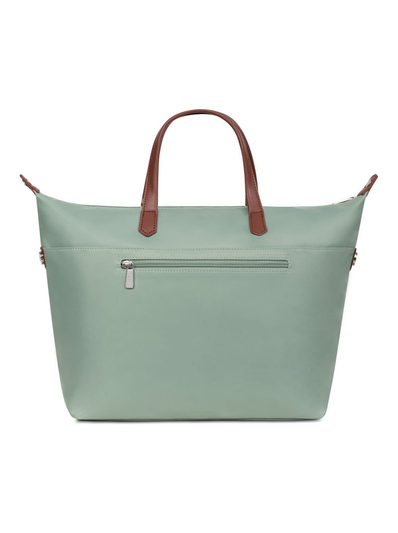 Sac cabas porté main  A4  Grand POP Vert clair - Kiabi