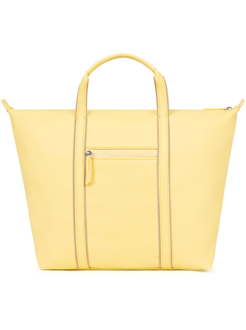 Sac cabas porté main  A4  Grand TARA Jaune - Kiabi