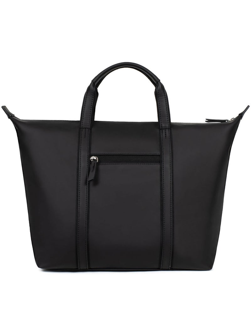 Sac cabas porté main  A4  Grand TARA Noir - Kiabi