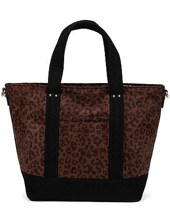 Sac cabas porté main léonie hexagona