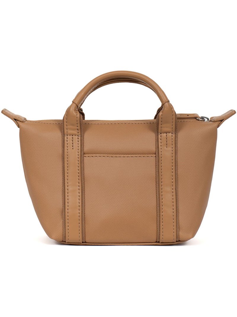 Sac cabas porté main  Mini JOYCE Marron clair - Kiabi