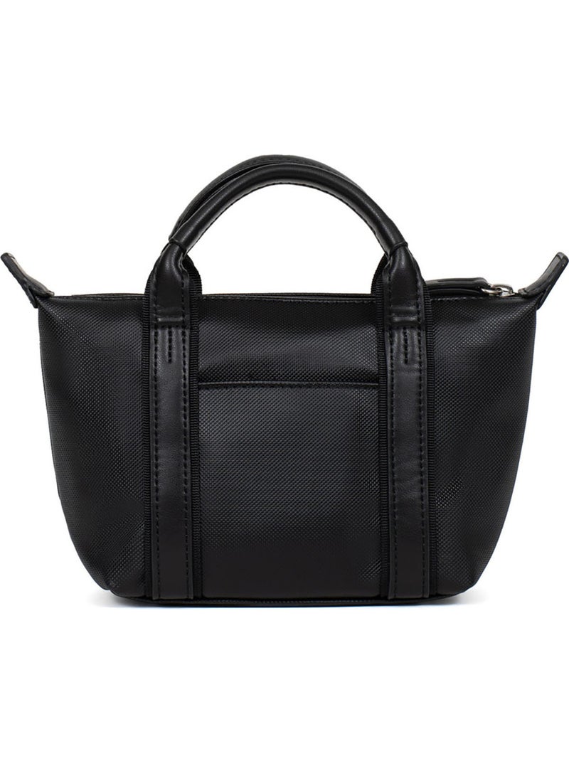 Sac cabas porté main  Mini JOYCE Noir - Kiabi
