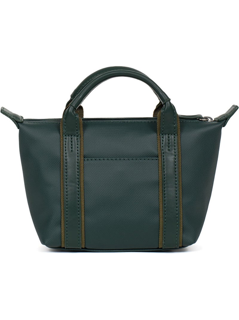 Sac cabas porté main  Mini JOYCE Vert sapin - Kiabi