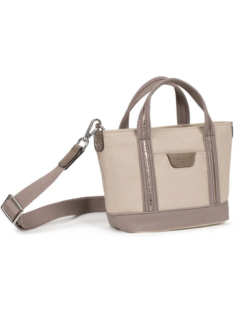 Sac cabas porté main  Mini KAYA Gris - Kiabi