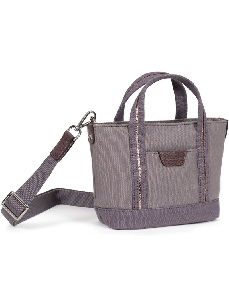 Sac cabas porté main  Mini KAYA Violet clair - Kiabi