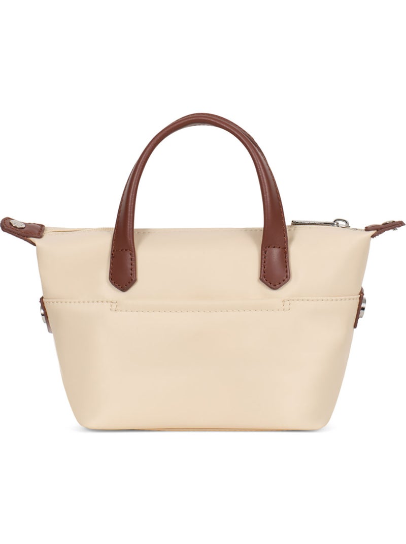 Sac cabas porté main  Mini POP Beige - Kiabi