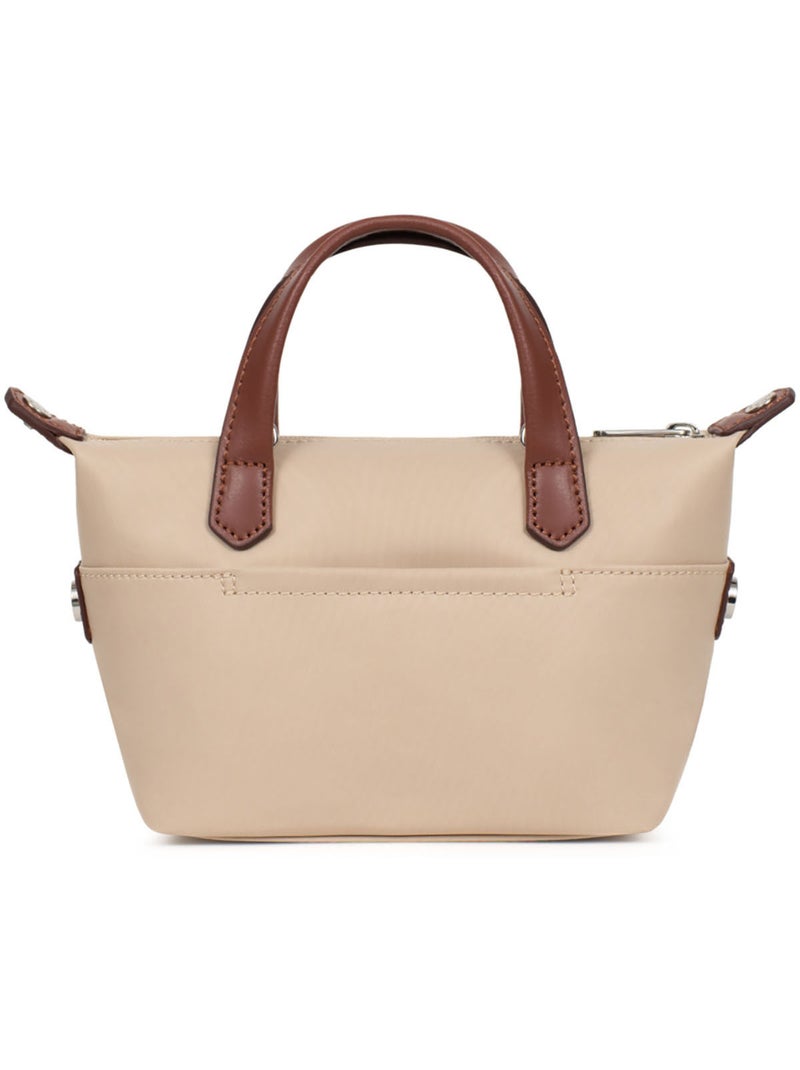 Sac cabas porté main  Mini POP Beige sable - Kiabi