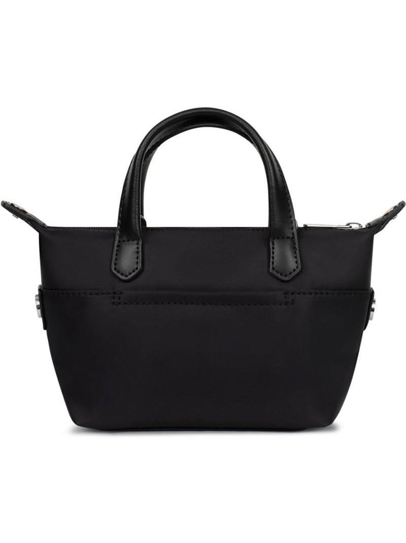 Sac cabas porté main  Mini POP Noir - Kiabi