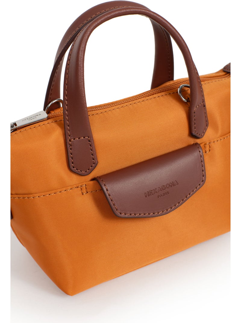 Sac cabas porté main  Mini POP Orange - Kiabi