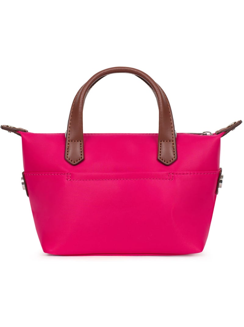 Sac cabas porté main  Mini POP Rose fushia - Kiabi