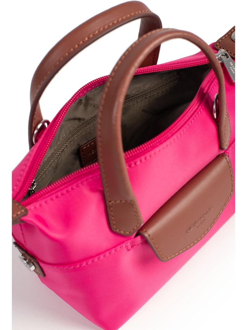 Sac cabas porté main  Mini POP Rose fushia - Kiabi