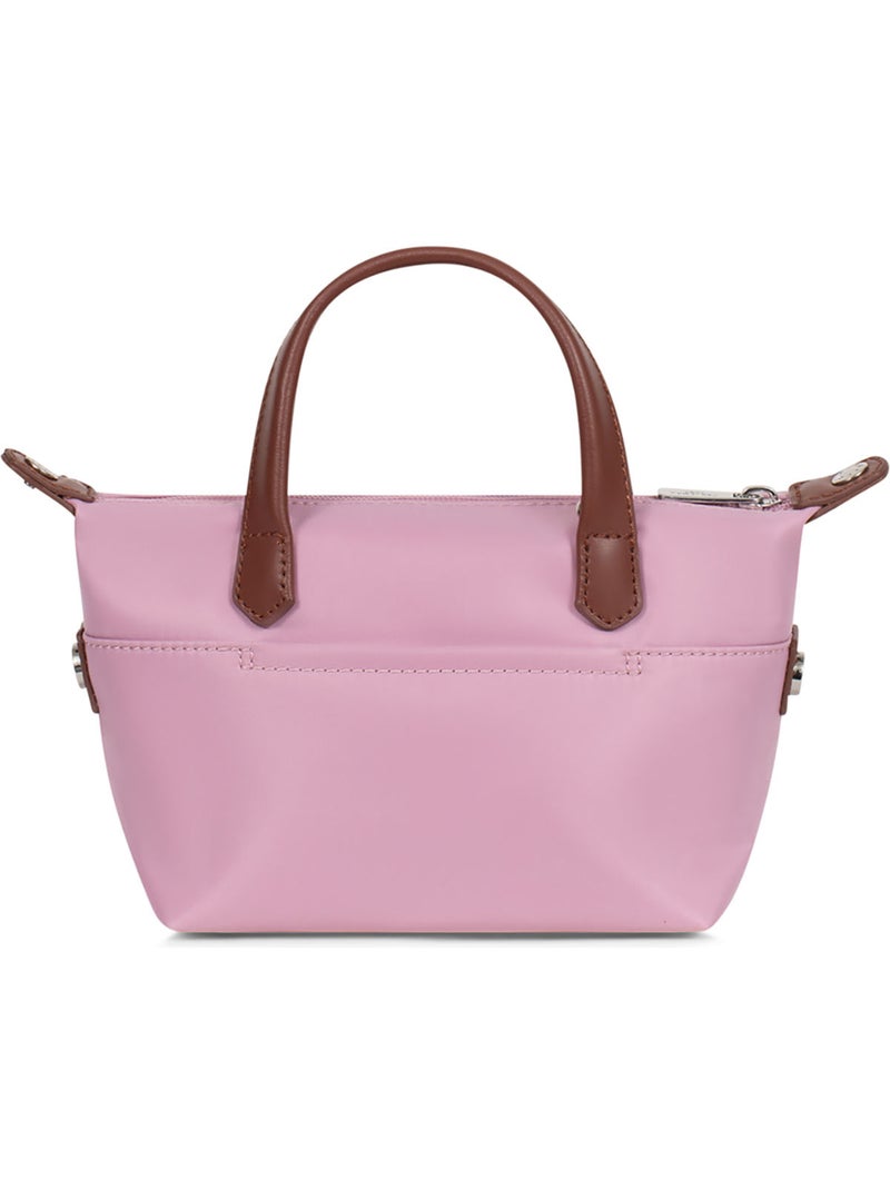 Sac cabas porté main  Mini POP Rose pâle - Kiabi