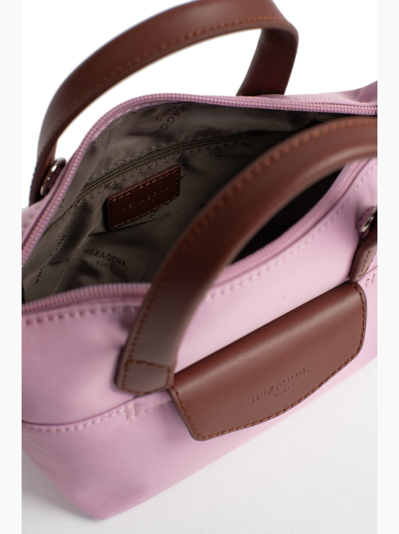 Sac cabas porté main  Mini POP Rose pâle - Kiabi