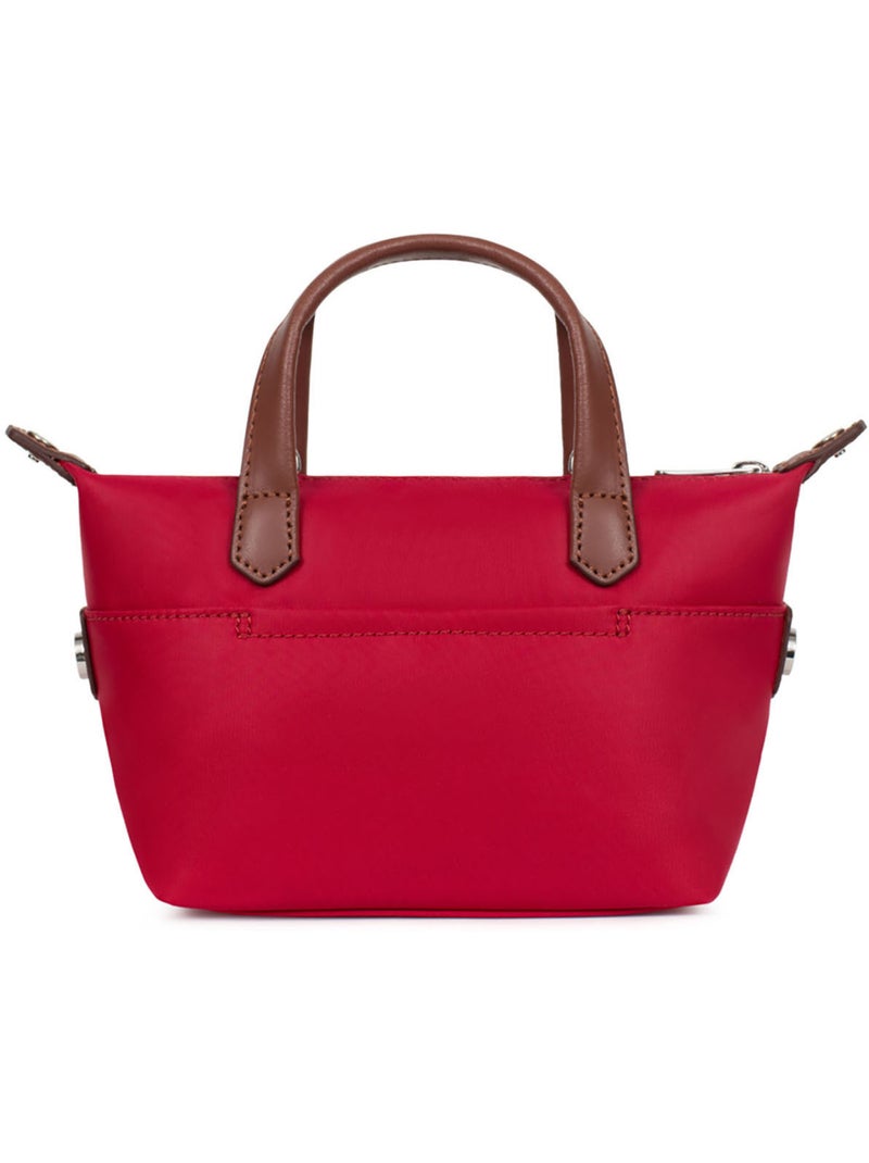Sac cabas porté main  Mini POP Rouge foncé - Kiabi