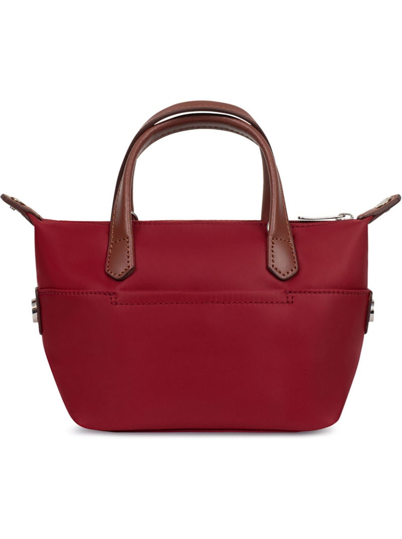 Sac cabas porté main  Mini POP Rouge - Kiabi