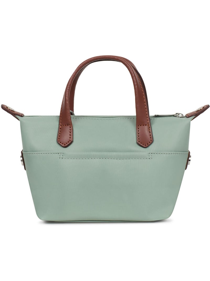 Sac cabas porté main  Mini POP Vert clair - Kiabi