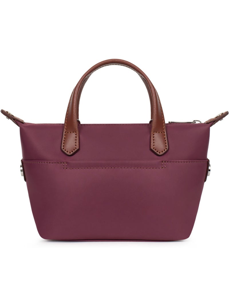Sac cabas porté main  Mini POP Violet prune - Kiabi