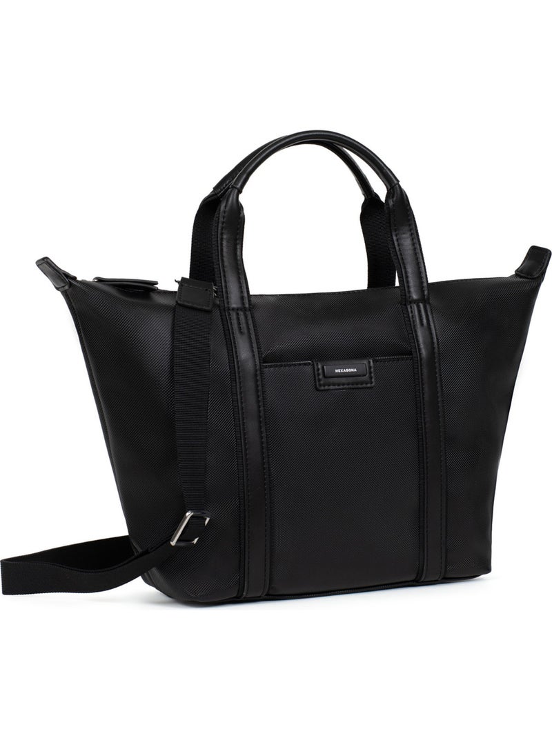 Sac cabas porté main  Moyen JOYCE Noir - Kiabi