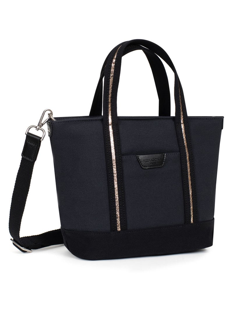 Sac cabas porté main  Moyen KAYA Bleu nuit - Kiabi