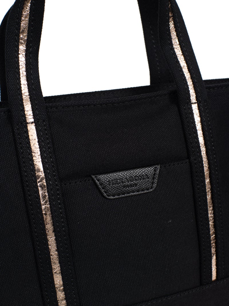 Sac cabas porté main  Moyen KAYA Noir - Kiabi