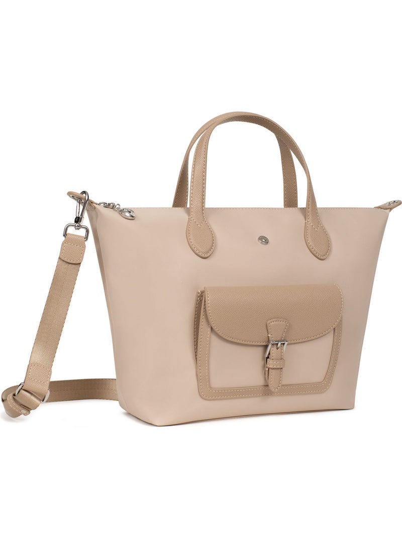 Sac cabas porté main  Moyen KIANA Beige sable - Kiabi