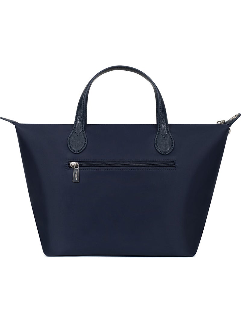 Sac cabas porté main  Moyen KIANA Bleu marine - Kiabi