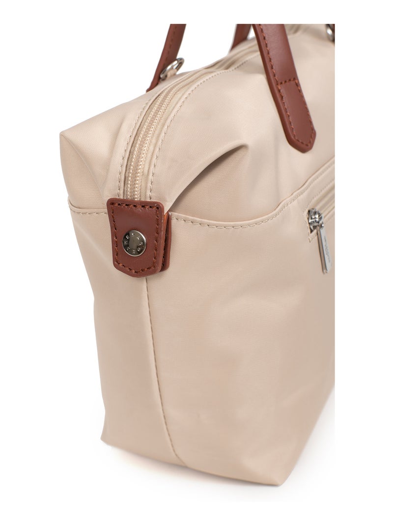 Sac cabas porté main  Moyen POP Beige sable - Kiabi
