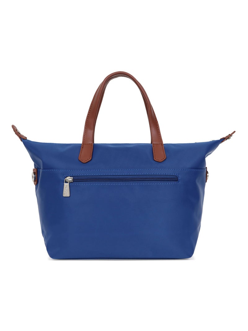 Sac cabas porté main  Moyen POP Bleu azur - Kiabi