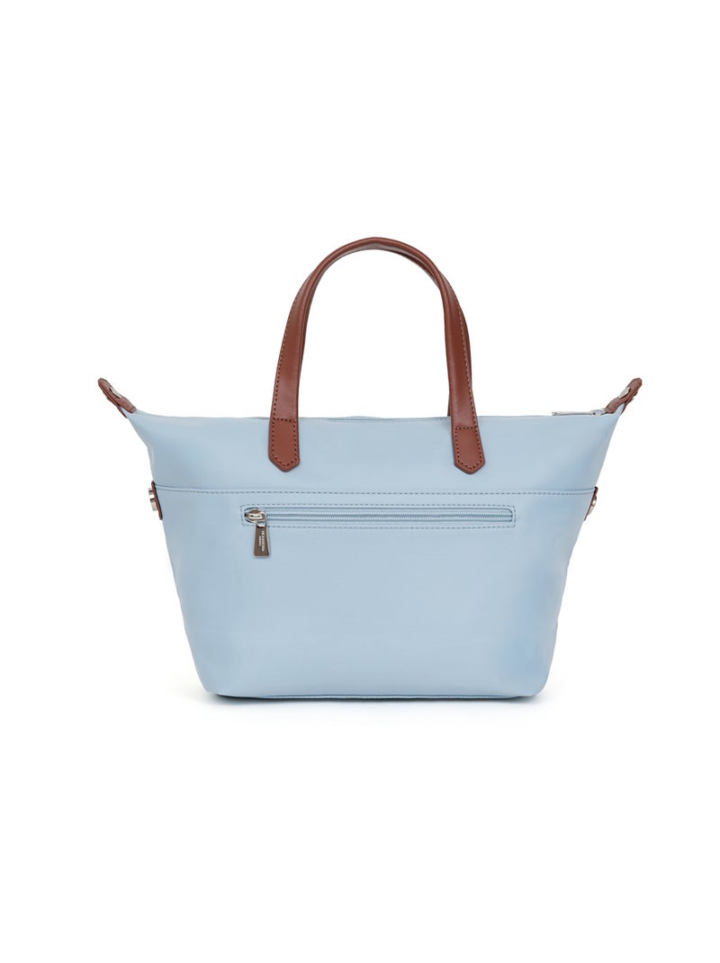 Sac cabas porté main  Moyen POP Bleu ciel - Kiabi