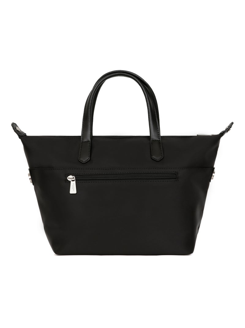 Sac cabas porté main  Moyen POP Noir - Kiabi