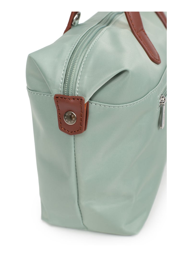 Sac cabas porté main  Moyen POP Vert clair - Kiabi
