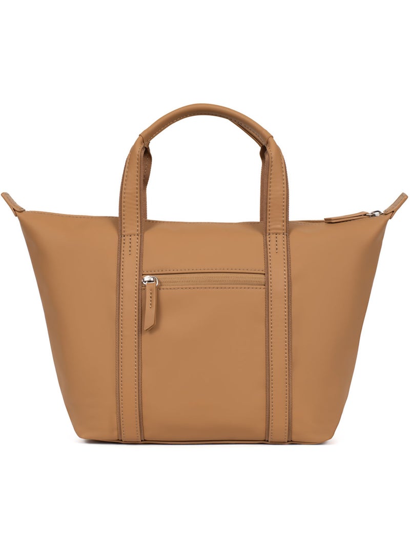 Sac cabas porté main  Moyen TARA Marron clair - Kiabi